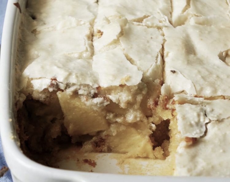 Gâteau macaroné aux pommes