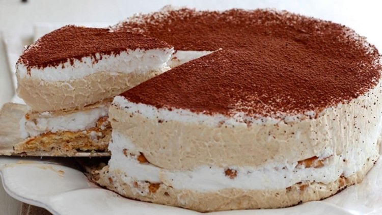 Tarte cappuccino sans cuisson