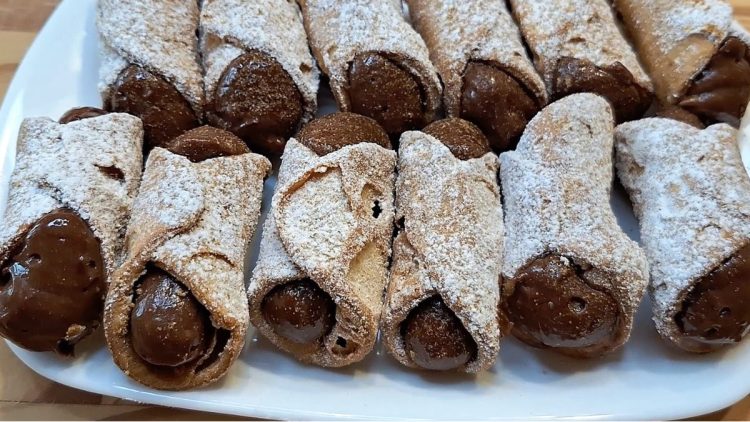 crème au chocolat pour cannoli siciliens