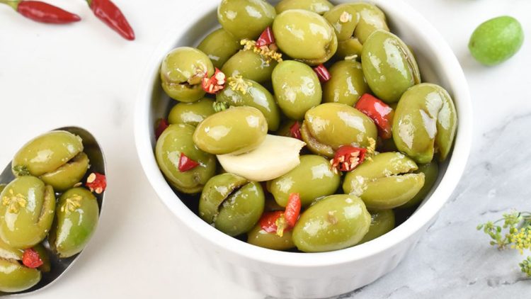 olives broyées en saumure