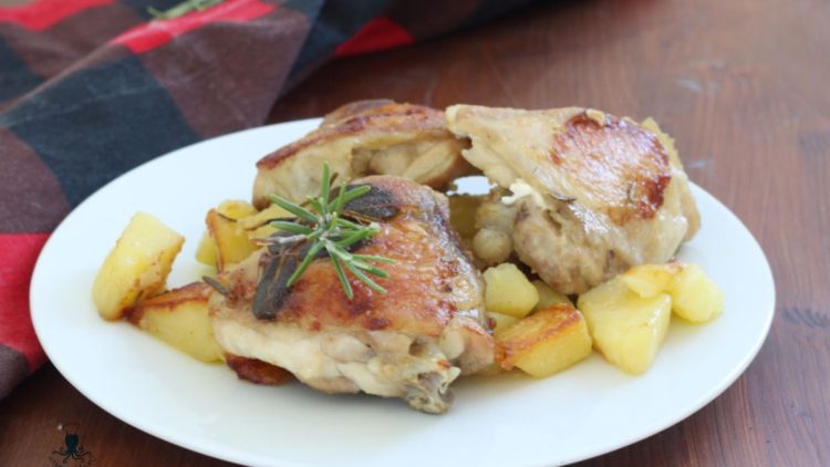 Poêlée de poulet aux pommes de terre