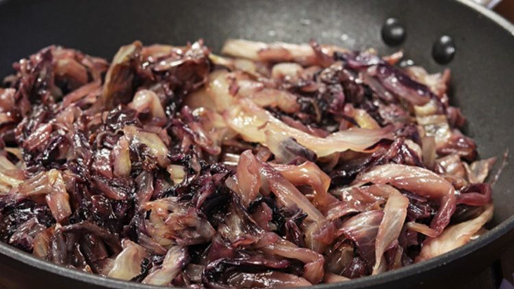 radicchio à la poêle