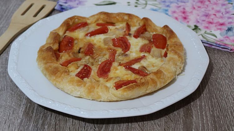 tarte estivale tomates et thon