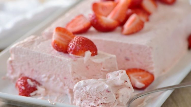 semifreddo aux fraises