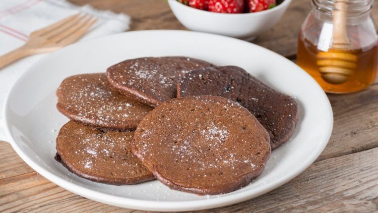 Pancakes à la farine de châtaigne