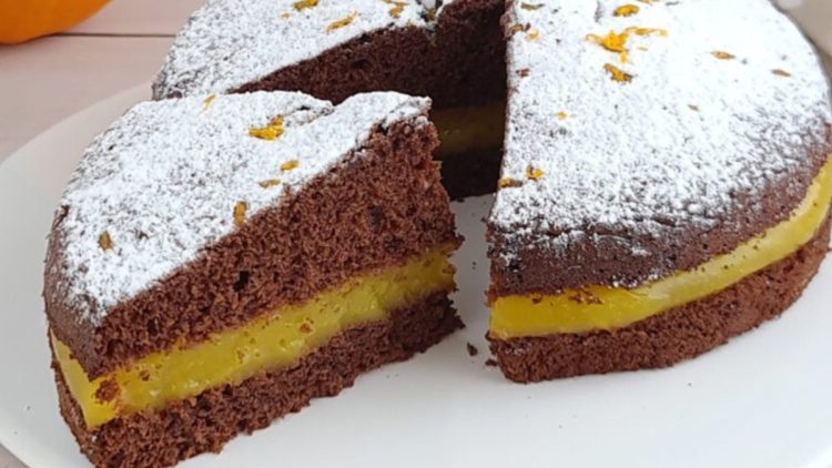 gâteau chocolat-orange