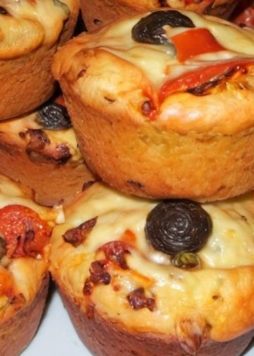 Muffin salé façon pizza