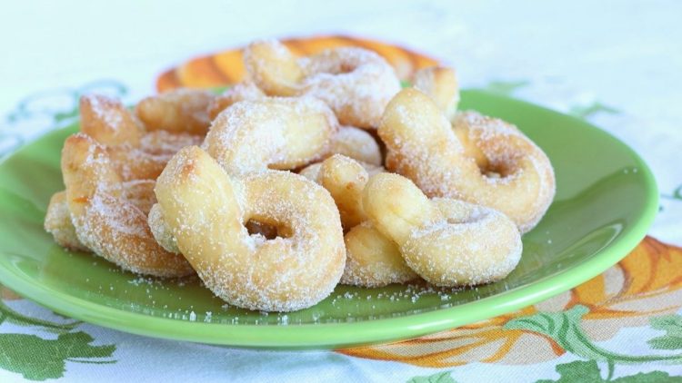 Beignets à la ricotta et orange