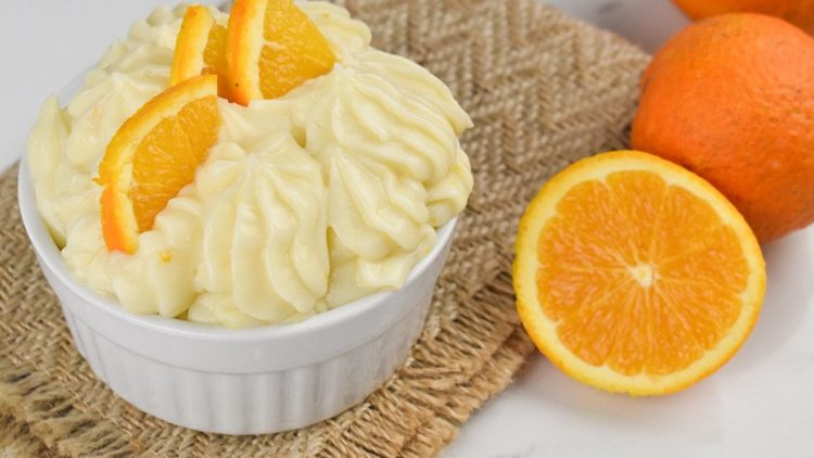 crème pâtissière à l’orange rapide