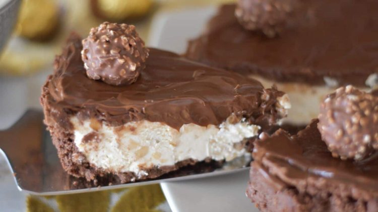 Gâteau Ferrero rocher sans cuisson