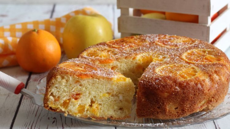 gâteau renversé à l’orange