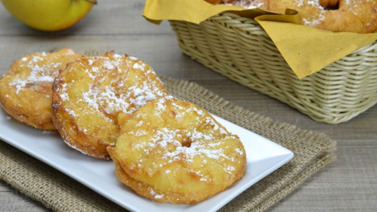 beignets aux pommes