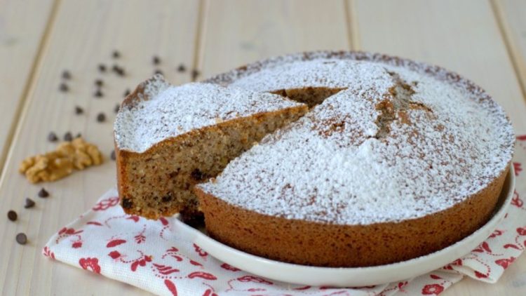 gâteau au chocolat et aux noix 5 minutes 