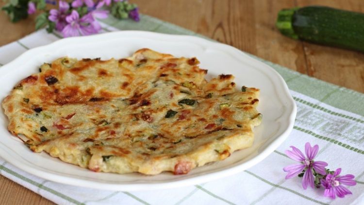 Galette de courgettes à la poêle