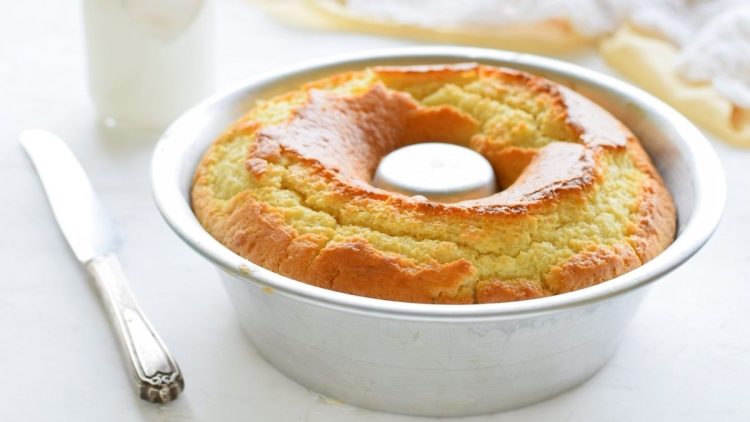 gâteau couronne au lait en 5 minutes