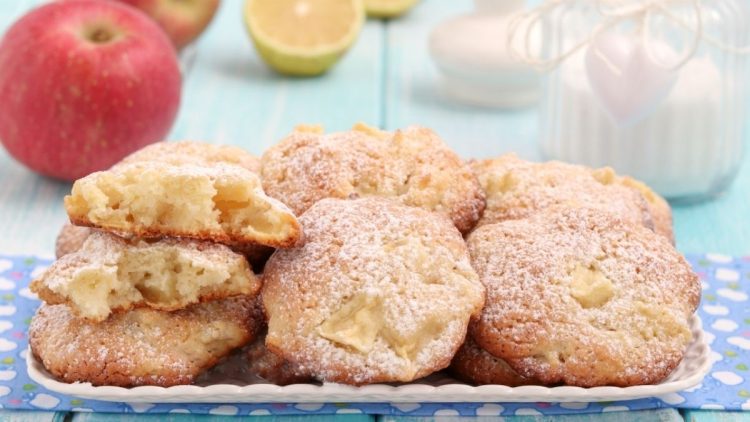 Biscuits aux pommes et au citron