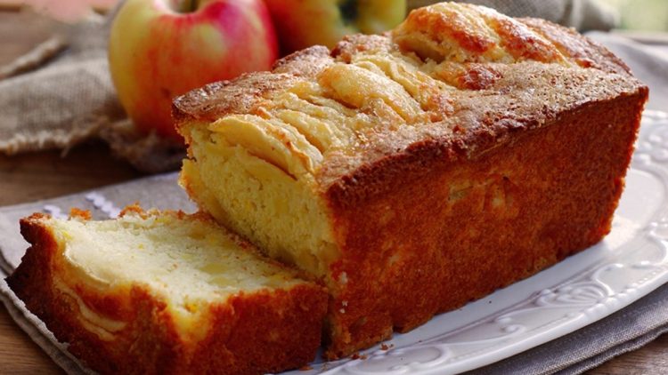 Cake aux pommes sans beurre