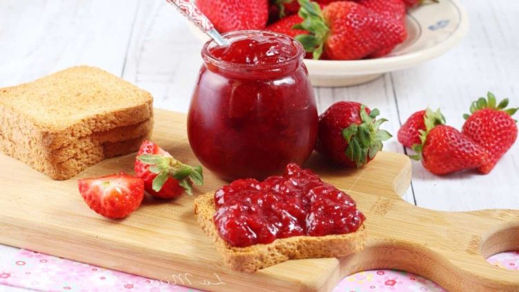 confiture de fraises cuisson express