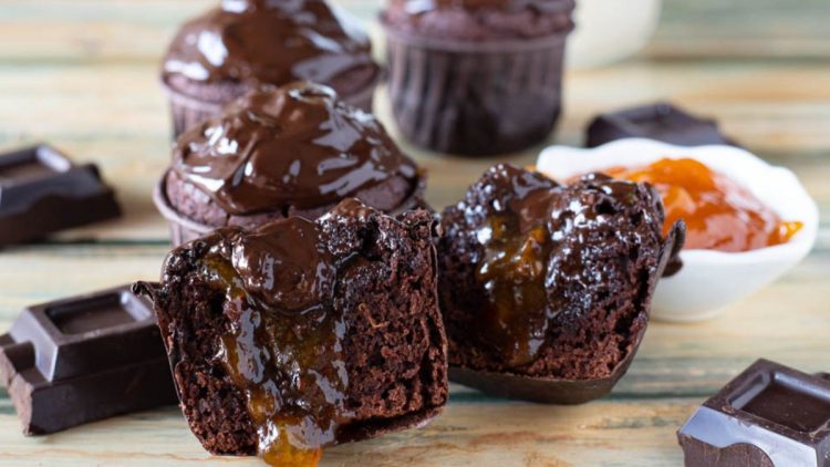 muffins façon Sacher