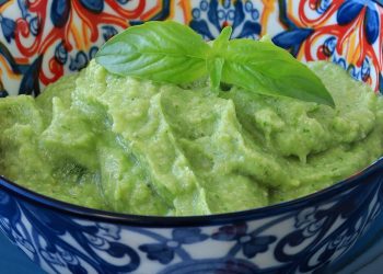 pesto de courgettes et avocat