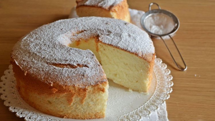 Gâteau des anges sans gras