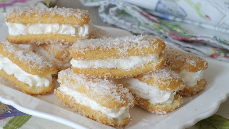 Petits gâteaux paradis à la noix de coco