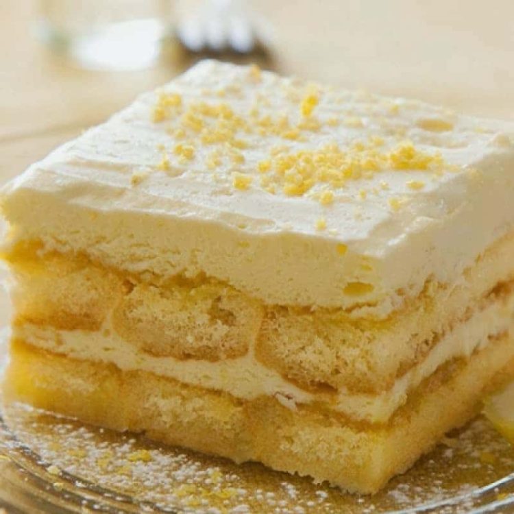 TIRAMISU AU CITRON