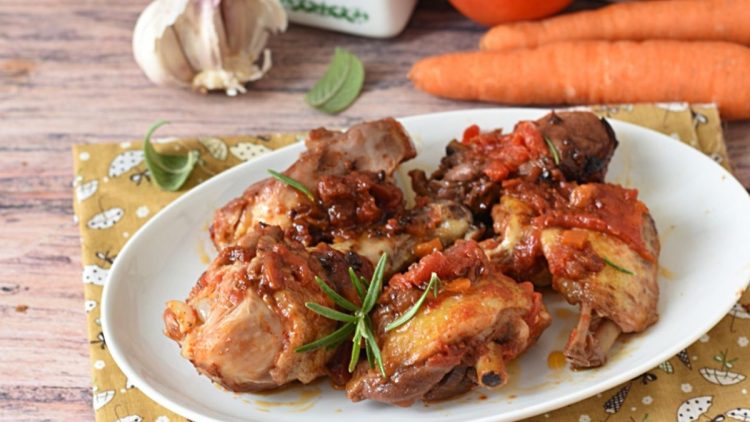 poulet cacciatore à l’autocuiseur