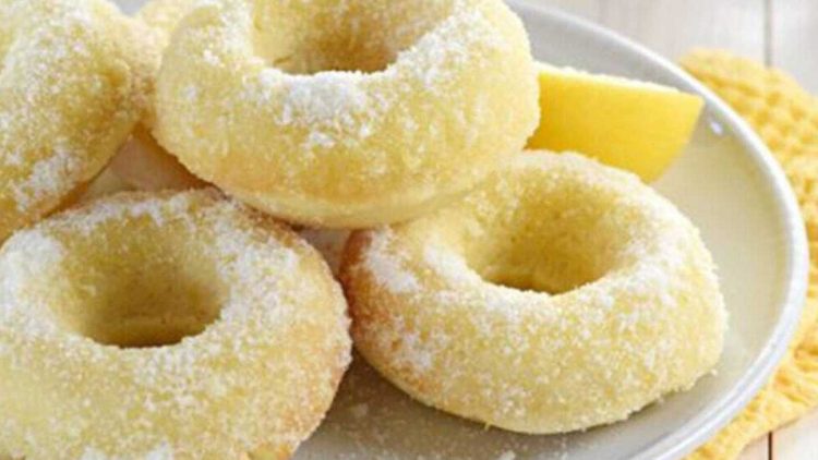 Beignets au citron légers sans œufs beurre et sans lait