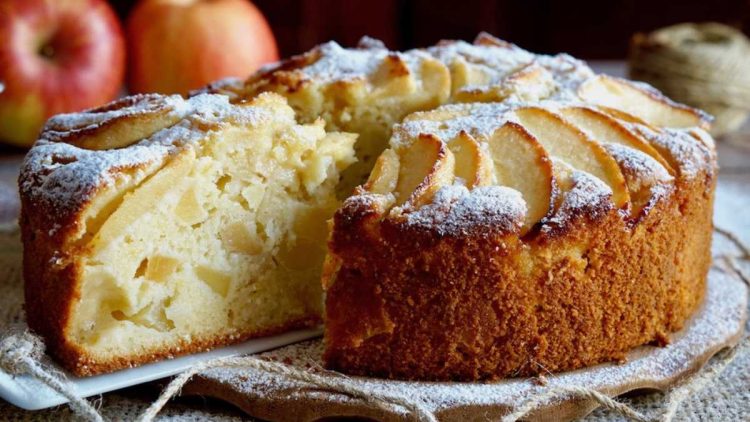 gâteau aux pommes moelleux façon grand-mère