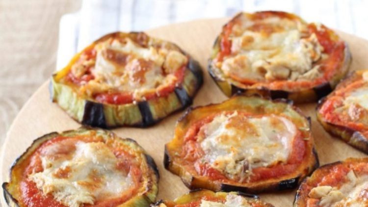 pizza d’aubergines