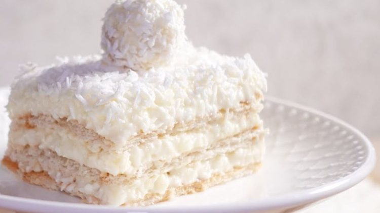 gâteau Raffaello sans cuisson