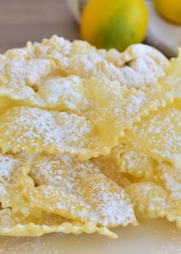 chiacchiere beignets italiens du Carnaval