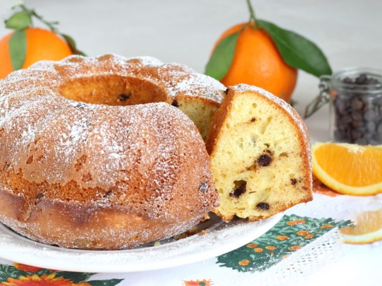 couronne chocolat orange