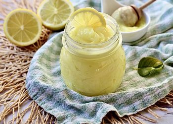 crème au citron sans lait et sans œufs