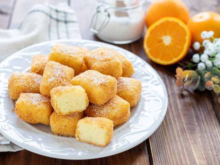 croquettes de semoule à l’orange