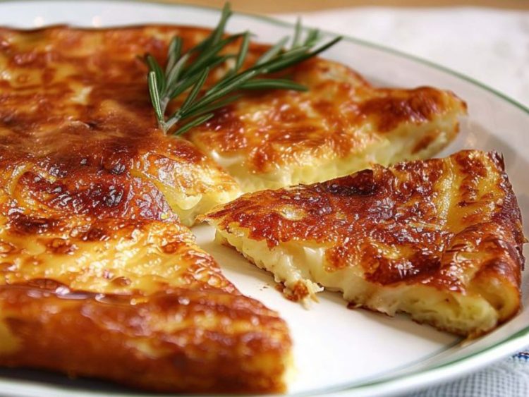 galette de pommes de terre et fromage Montasio 