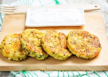 galettes de quinoa aux courgettes