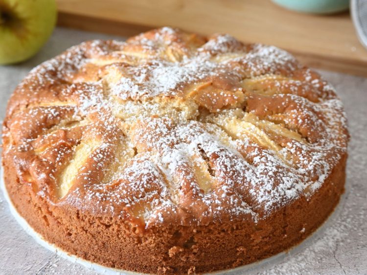 gâteau aux pommes de notre enfance