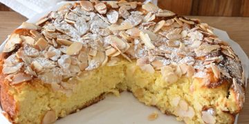 gâteau italien à la ricotta et aux amandes