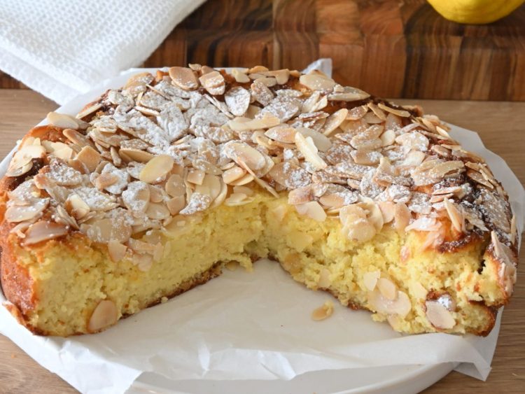 gâteau italien à la ricotta et aux amandes