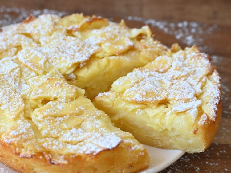 gâteau aux pommes moelleux et fondant