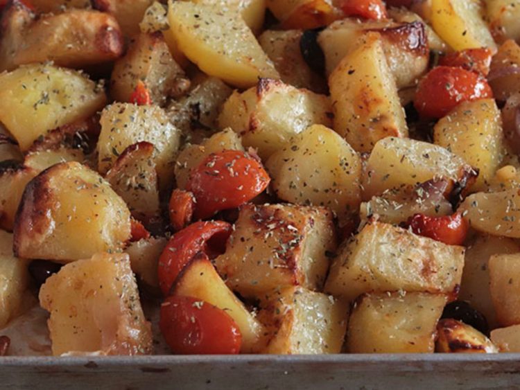 pommes de terre rôties au four à la méditerranéenne