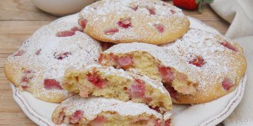 cookies moelleux aux fraises