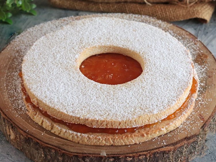 tarte façon sablés à la confiture