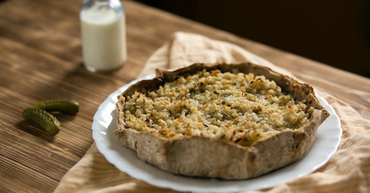 découvrez notre délicieuse tarte au chou-fleur, une recette savoureuse et facile à préparer, parfaite pour un repas sain et gourmand.