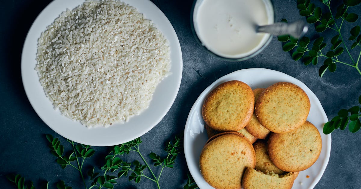 découvrez nos délicieux cookies à la farine de riz, une alternative sans gluten parfaite pour des moments gourmands et légers.