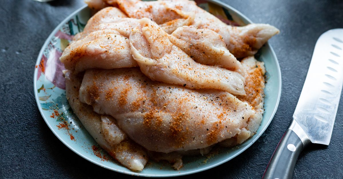 recette facile et savoureuse de blancs de poulet cuits au four, parfaits pour un repas sain et rapide.