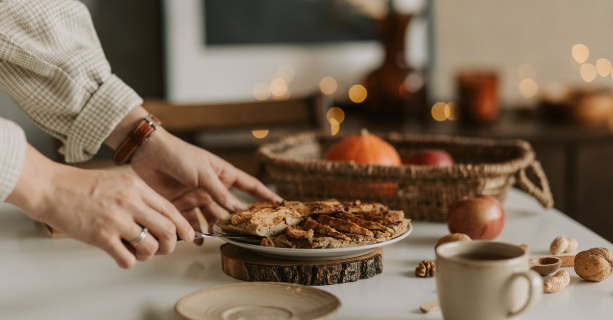 recette facile de gâteau aux flocons d'avoine, pomme et citrouille, parfait pour un dessert sain et savoureux.