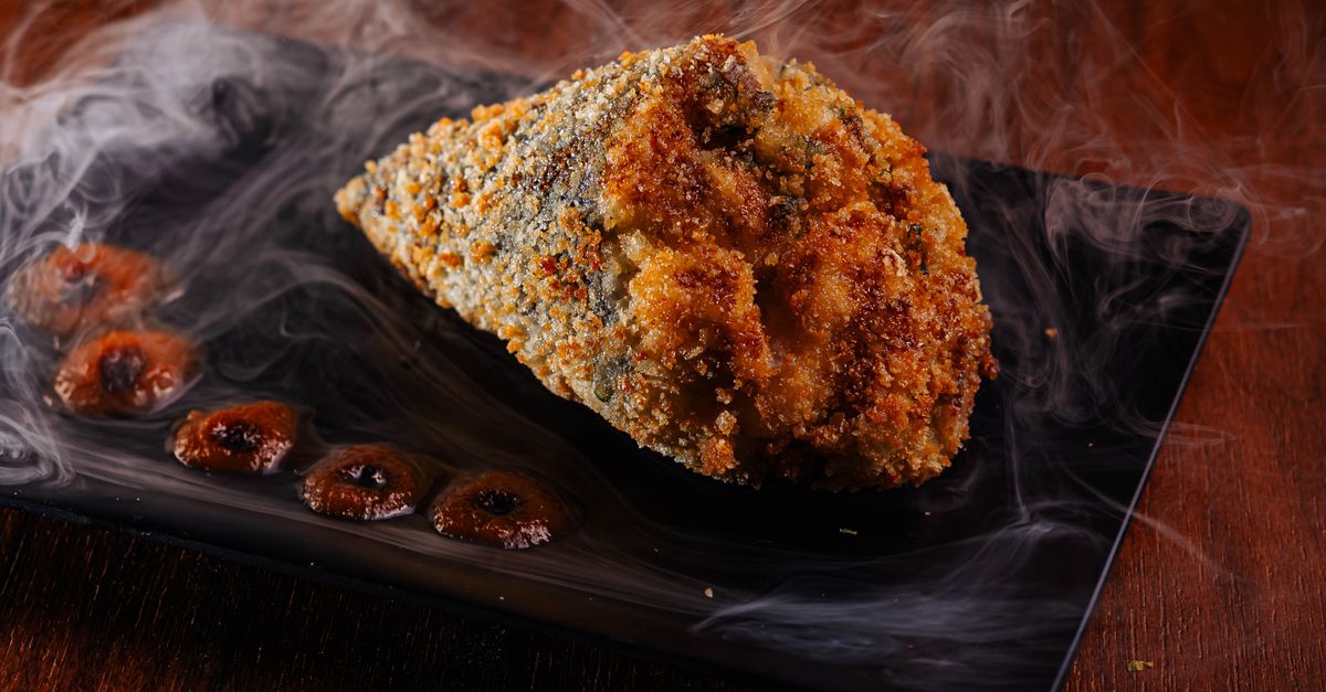 Accueil 9 découvrez une recette savoureuse de cabillaud en croûte de chorizo et parmesan, facile à préparer et parfaite pour un repas gourmand.